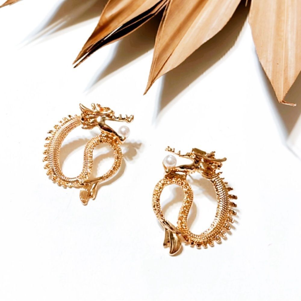 Dragon earrings  #768